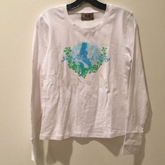 Juicy Couture Tops - Juicy Beach Baby Mermaid Long Sleeve Tshirt - NWT